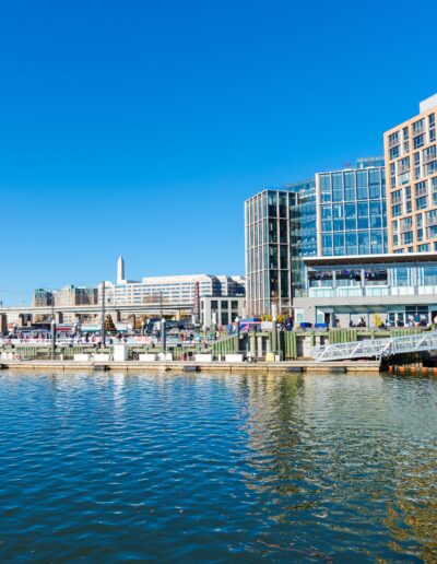 River And Building